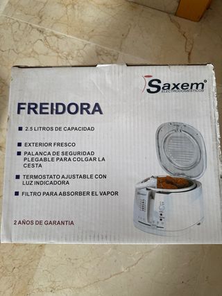 Freidora Saxem 2.5L Nueva