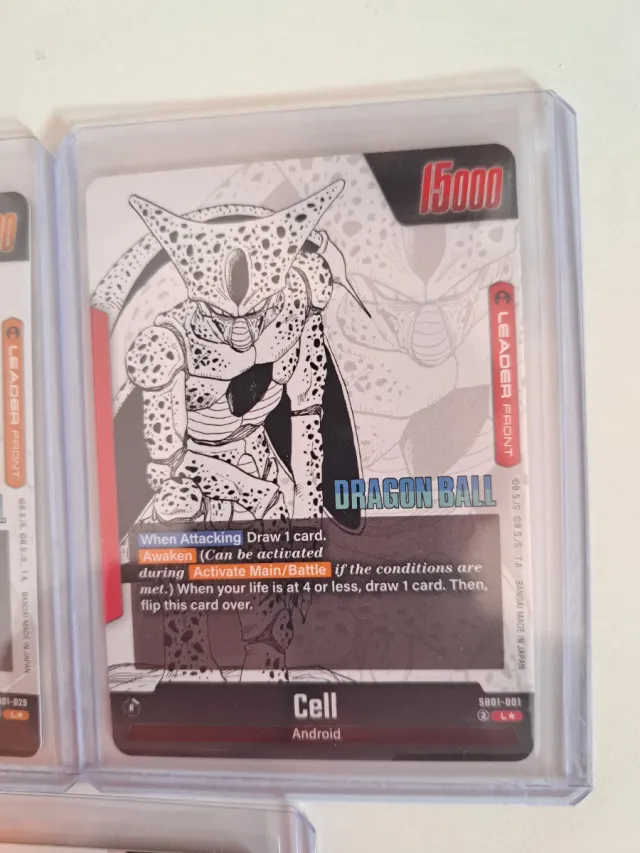 Cartas Dragon Ball Manga SB01 Leaders