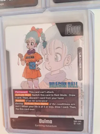 Cartas Dragon Ball Manga SB01 Leaders