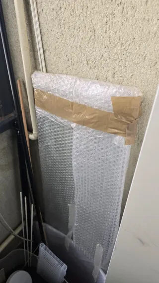 Recibidor de madera y ratán en MADERA auténtica