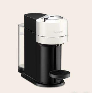 Cafetera Nespresso Vertuo Beige y Negra