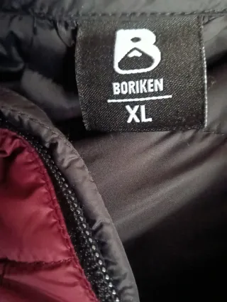 Cazadora de Montaña Negra y Roja