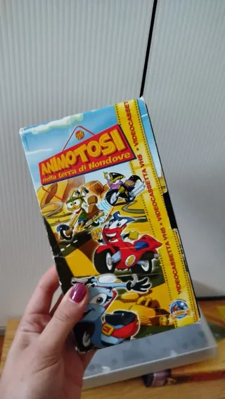 Lotto 5 VHS Cartoni Animati Vintage Italiani