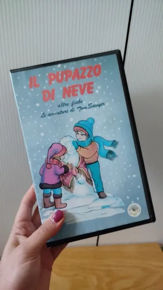 Lotto 5 VHS Cartoni Animati Vintage Italiani