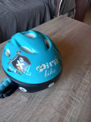 Casco Bicicleta Niño Azul