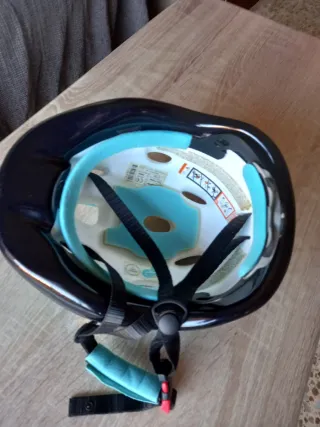 Casco Bicicleta Niño Azul