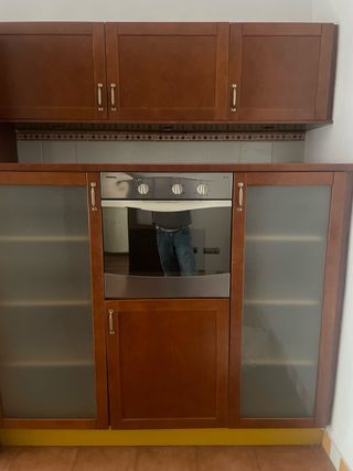 Muebles cocina madera ELECTRODOMESTICOS NO 4piso