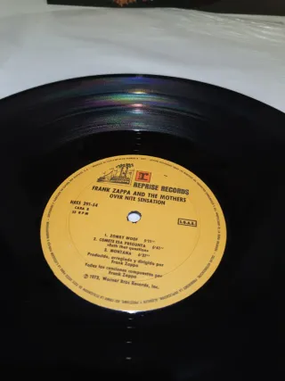 Vinilo Frank Zappa and the Mothers 1974,Warner ,