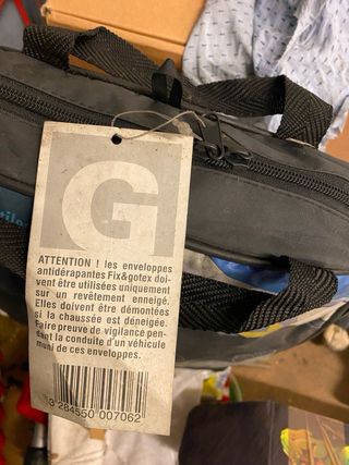 Cadenas textiles para nieve FIX&GOTEX