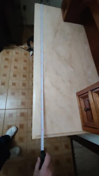 Tocador Clásico Madera Encimera Mármol Espejo rega