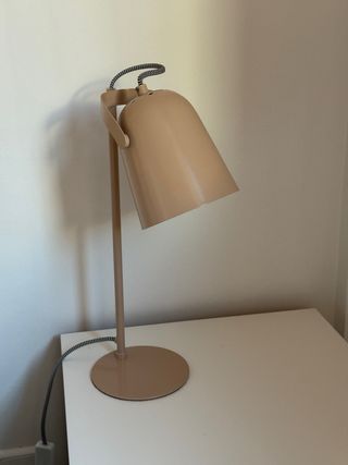 Lámpara de mesa Sklum Môma metal beige