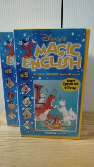 Lotto 6 VHS Disney's Magic English