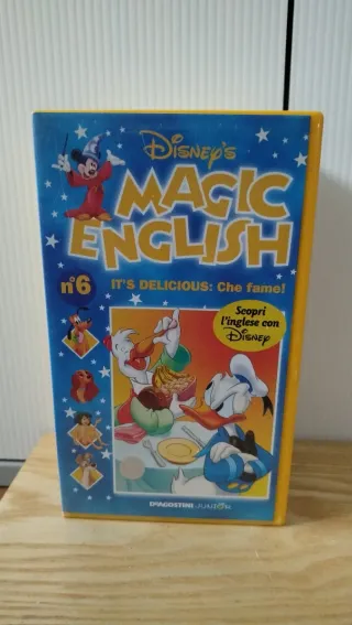 Lotto 6 VHS Disney's Magic English