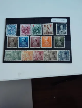Sellos España años completos 1951 MNH nuevos