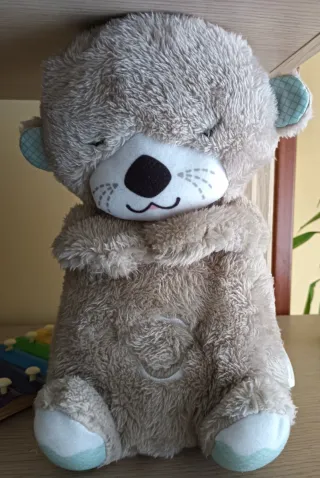 Nutria sensorial bebé peluche suave Fisher Price