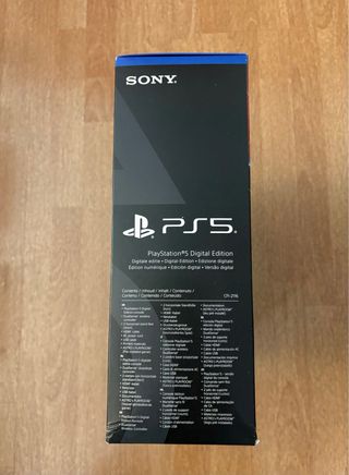 PS5 Digital Edition Sony