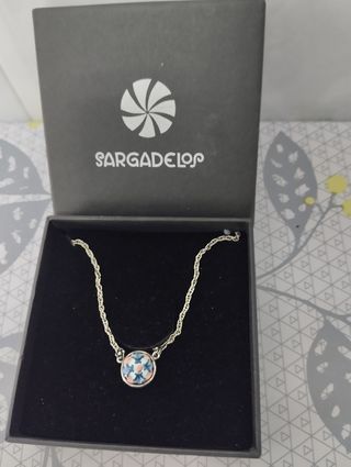 Colgante Sargadelos Multicolor y Plateado