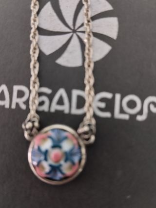 Colgante Sargadelos Multicolor y Plateado