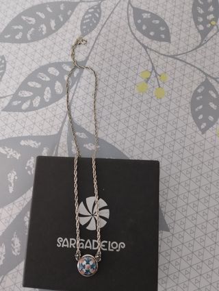Colgante Sargadelos Multicolor y Plateado
