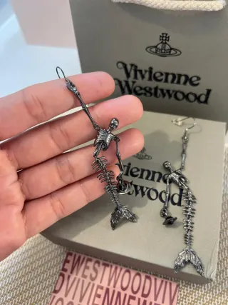 Pendientes Vivienne Westwood Esqueleto Peces