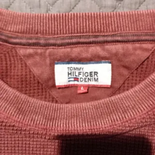 Jersey Tommy Hilfiger Rojo Talla L