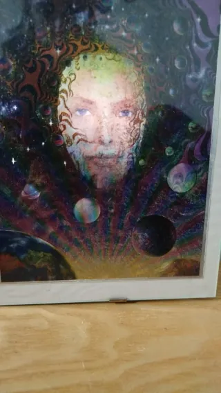 Quadro Space Art Vetro Multicolore