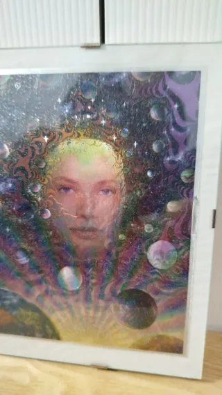 Quadro Space Art Vetro Multicolore