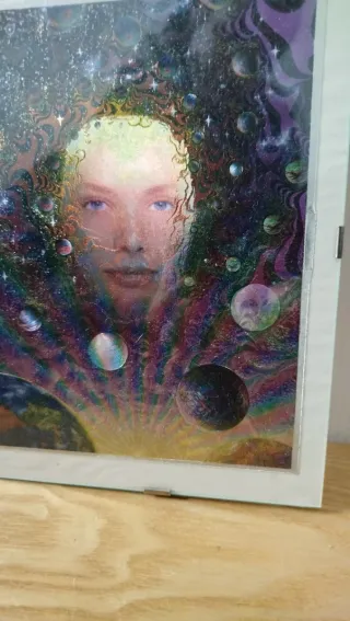 Quadro Space Art Vetro Multicolore