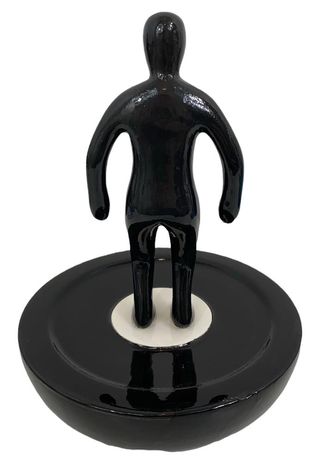 Scultura Diabolik Subbuteo Firmato Stefano Puzzo