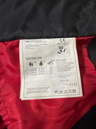 Chaleco Salvavidas Imnasa Bayona 50N 70-90Kg