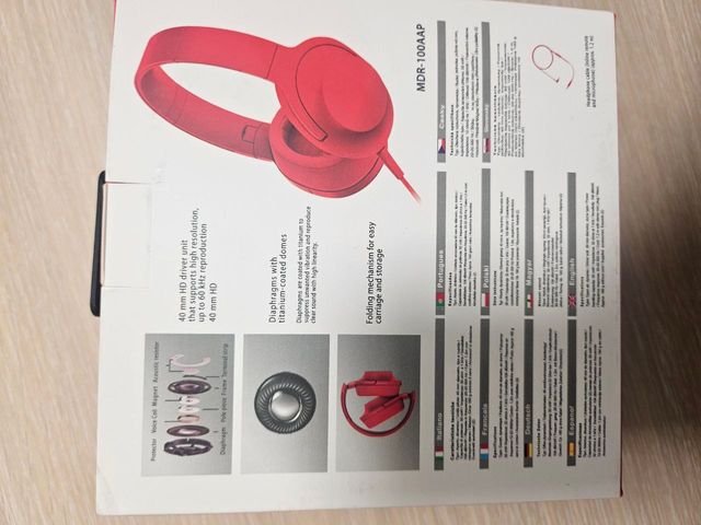 Auricolari Sony MDR-100AAP Extra Bass