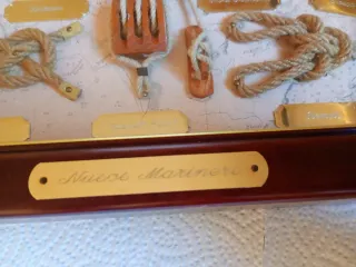 Cuadro decorativo nudos marineros