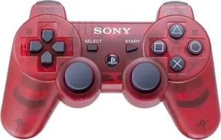 Mando PS3 DualShock 3 Crystal Rojo