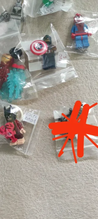 Lote Minifiguras Lego Superhéroes lote 4