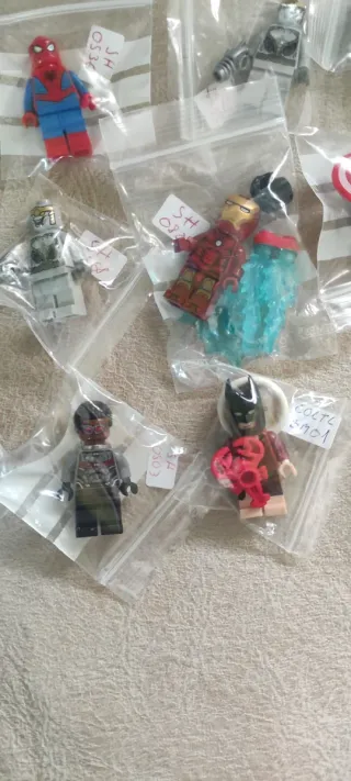 Lote Minifiguras Lego Superhéroes lote 4