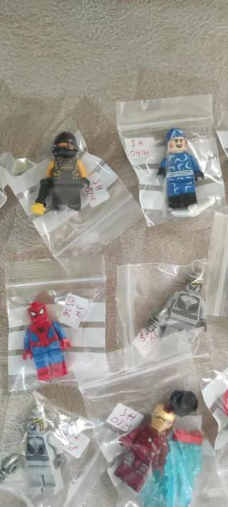 Lote Minifiguras Lego Superhéroes lote 4