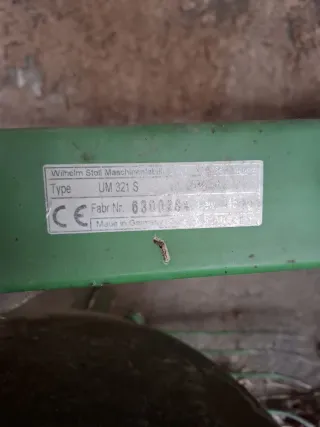 Rastrillo volteador- Hilador Agrícola  STOLL UM321