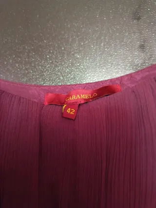 Vestido de fiesta morado