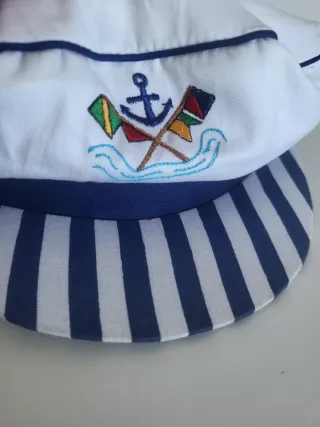 Gorra marinero capitán disfraz