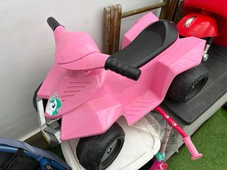 Quad infantil rosa