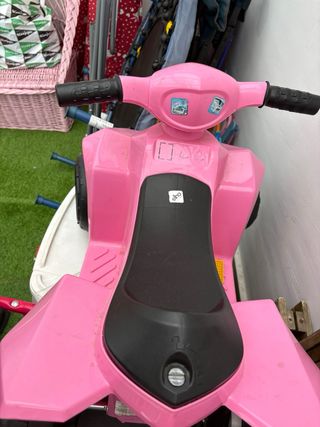 Quad infantil rosa