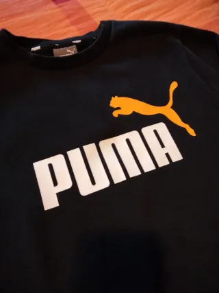 Felpa Puma Nera Taglia M