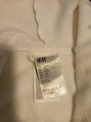 Bata infantil H&M estrellas