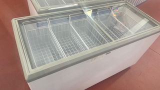 Arcón congelador horizontal tapa cristal corredera