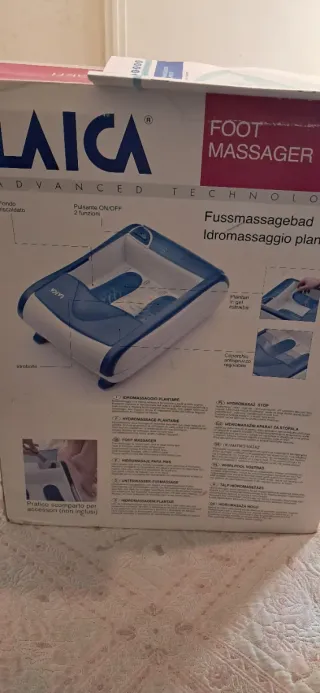 Idromassaggio riscaldabile per piedi LAICA