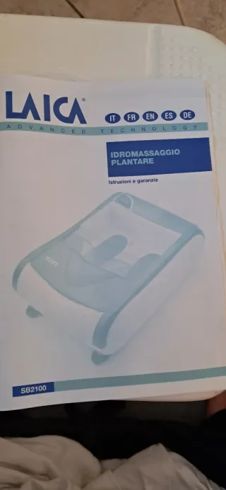 Idromassaggio riscaldabile per piedi LAICA