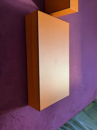 Scatole Hermes Paris Arancione