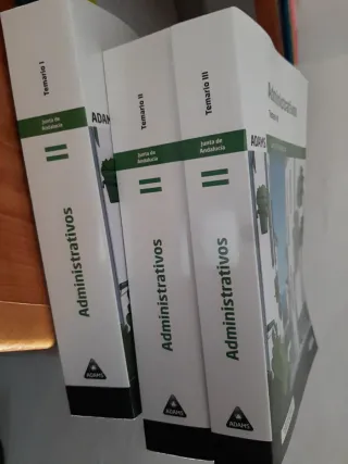 Temario I, II y III Administrativos Junta de Andal