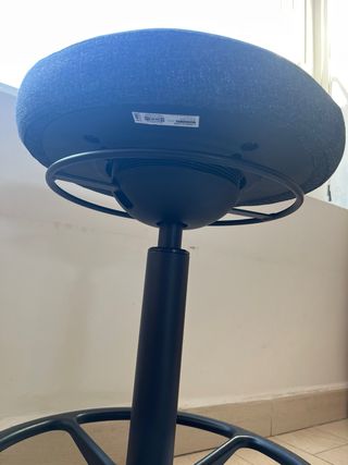 Taburete de escritorio regulable altura lidkullen