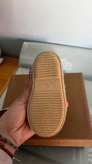 Zapatos niño verde agua